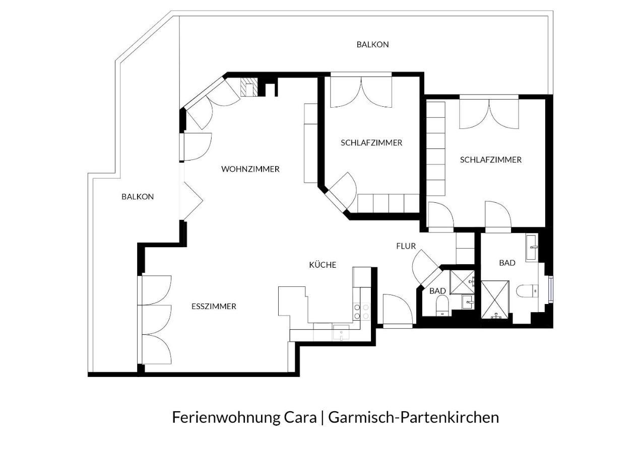 Cara Daire Garmisch-Partenkirchen Dış mekan fotoğraf
